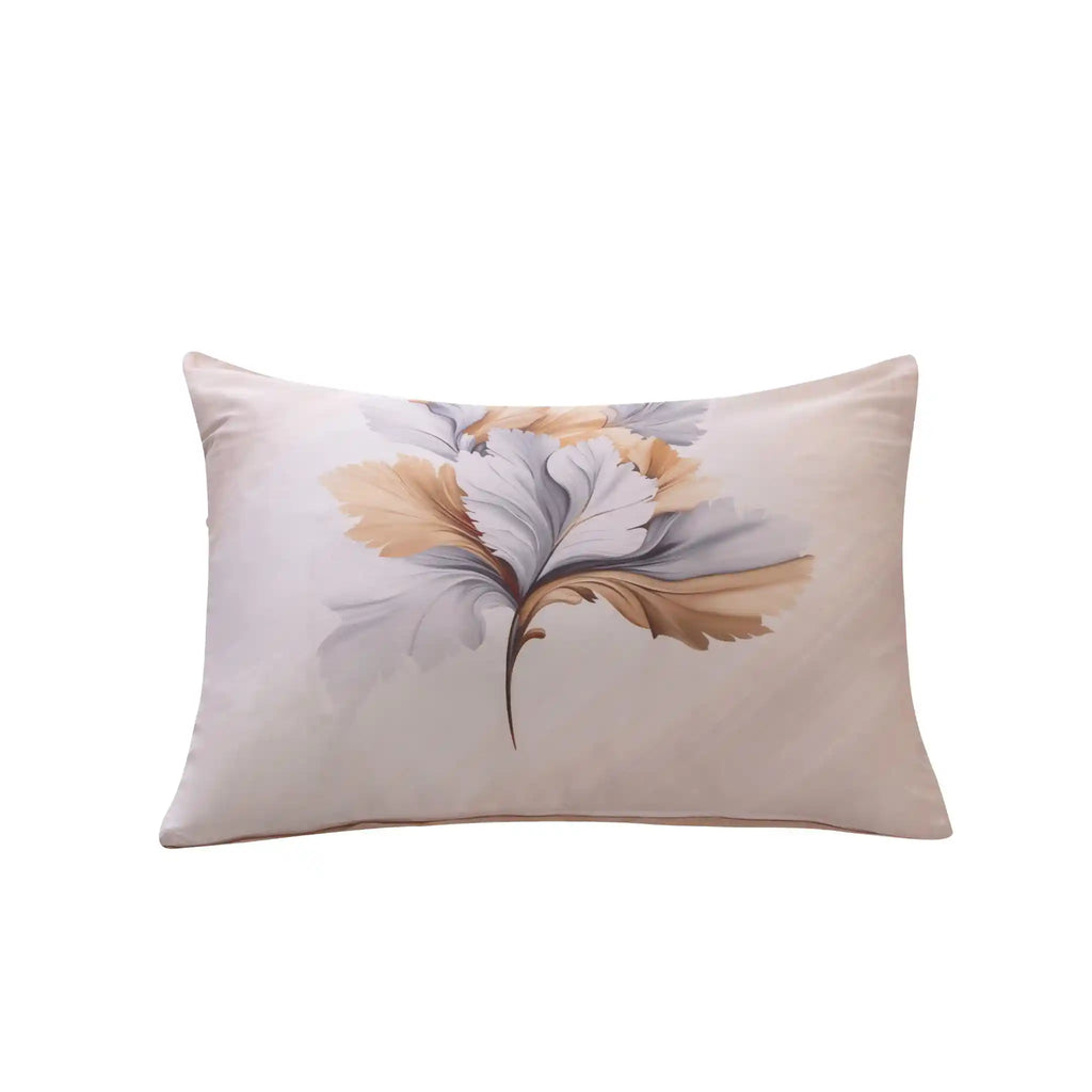 Gold Gardenia Duvet Cover Bedding Set