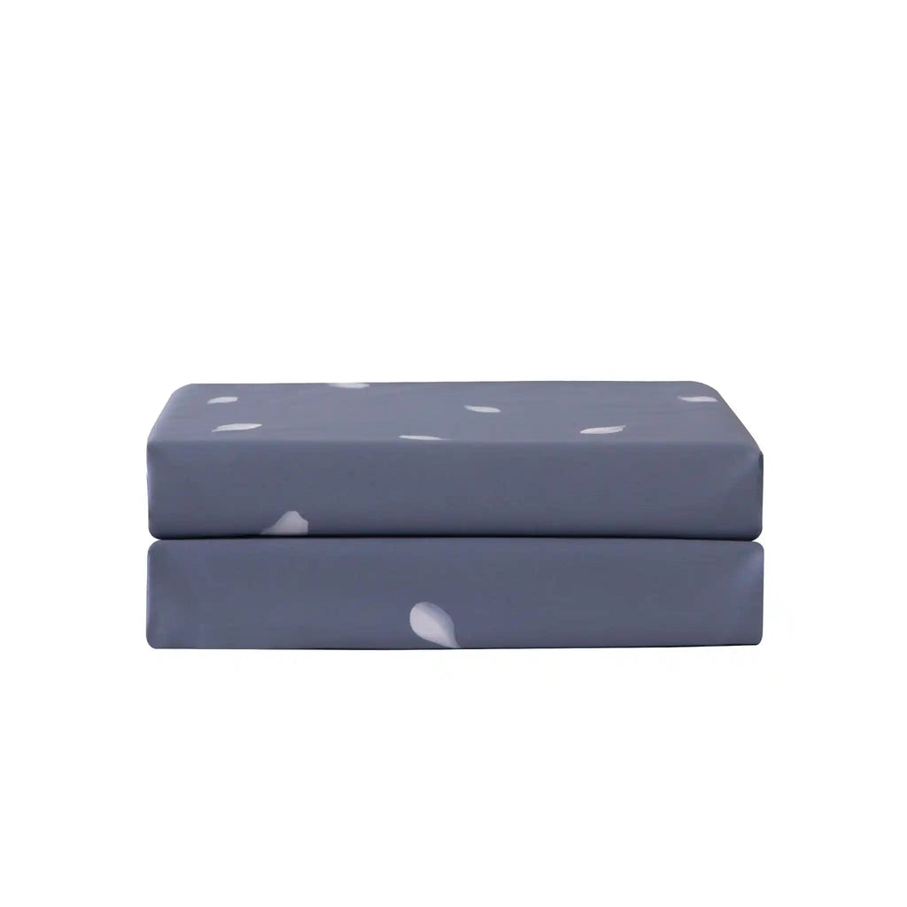 Blanc Blossom Blue Duvet Cover Bedding Set