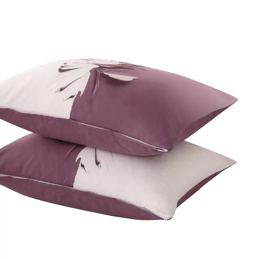 Seven Seas Burgundy Duvet Cover Bedding Set
