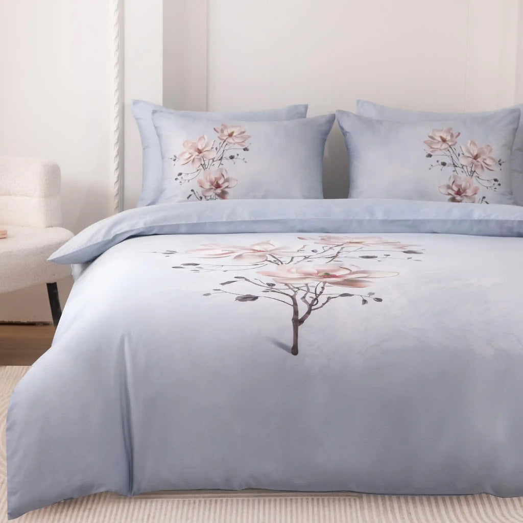 Petal'e Luxe Blue Duvet Cover Bedding Set