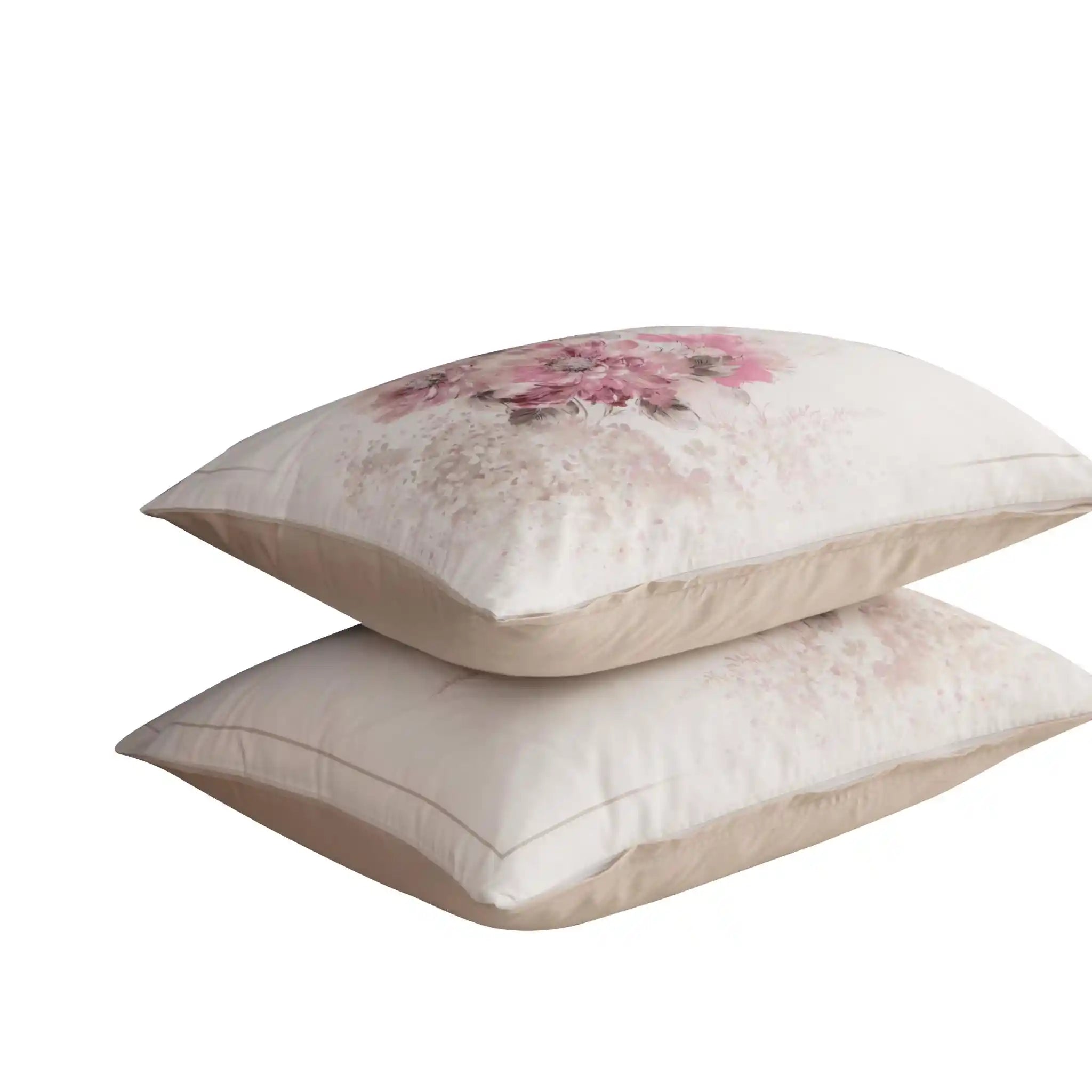 Floral Canvas Rose Duvet Cover Bedding Set