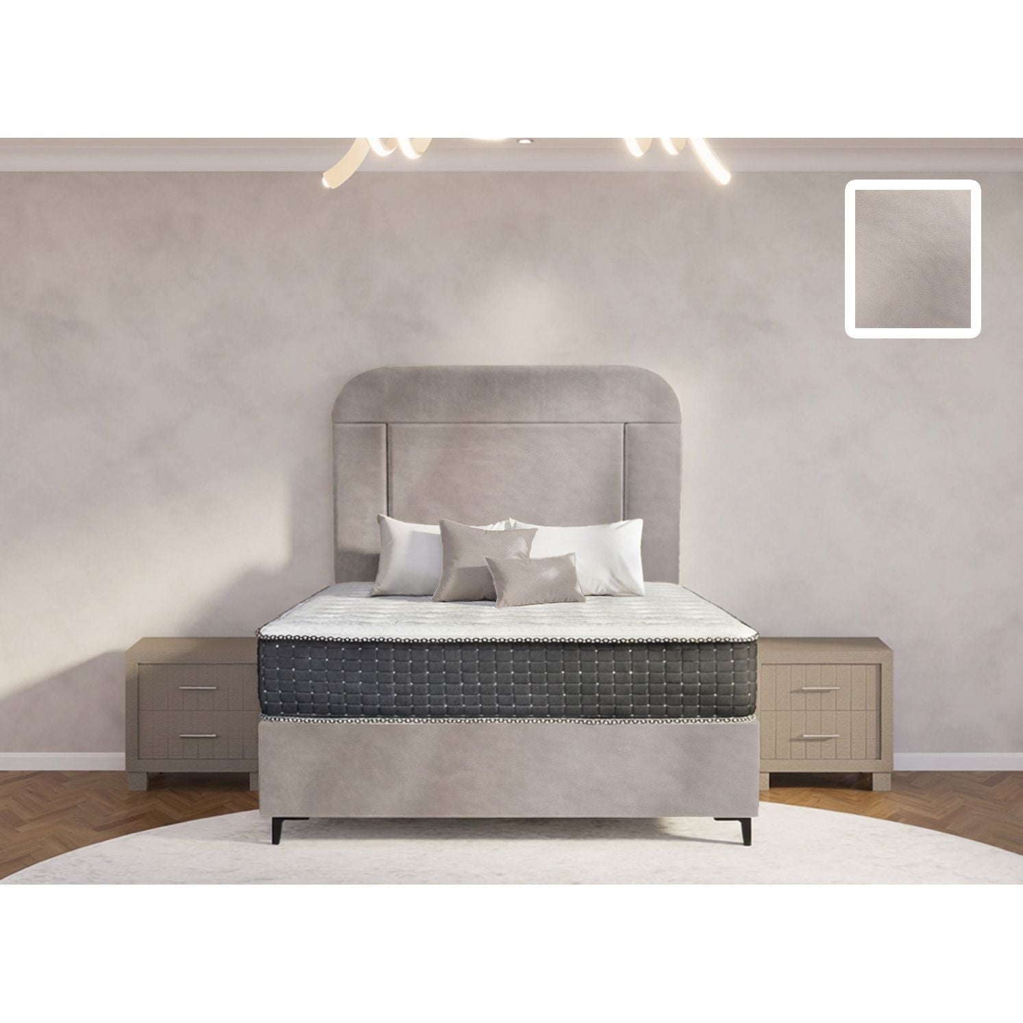 Mastic Heritage Bed and Headboard