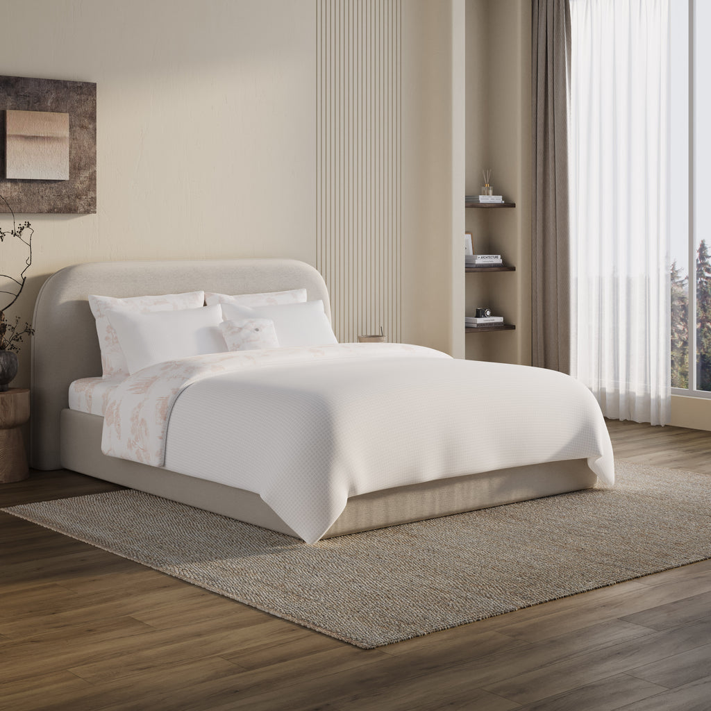 The Paris Duvet Cover Bedding Set - Peach