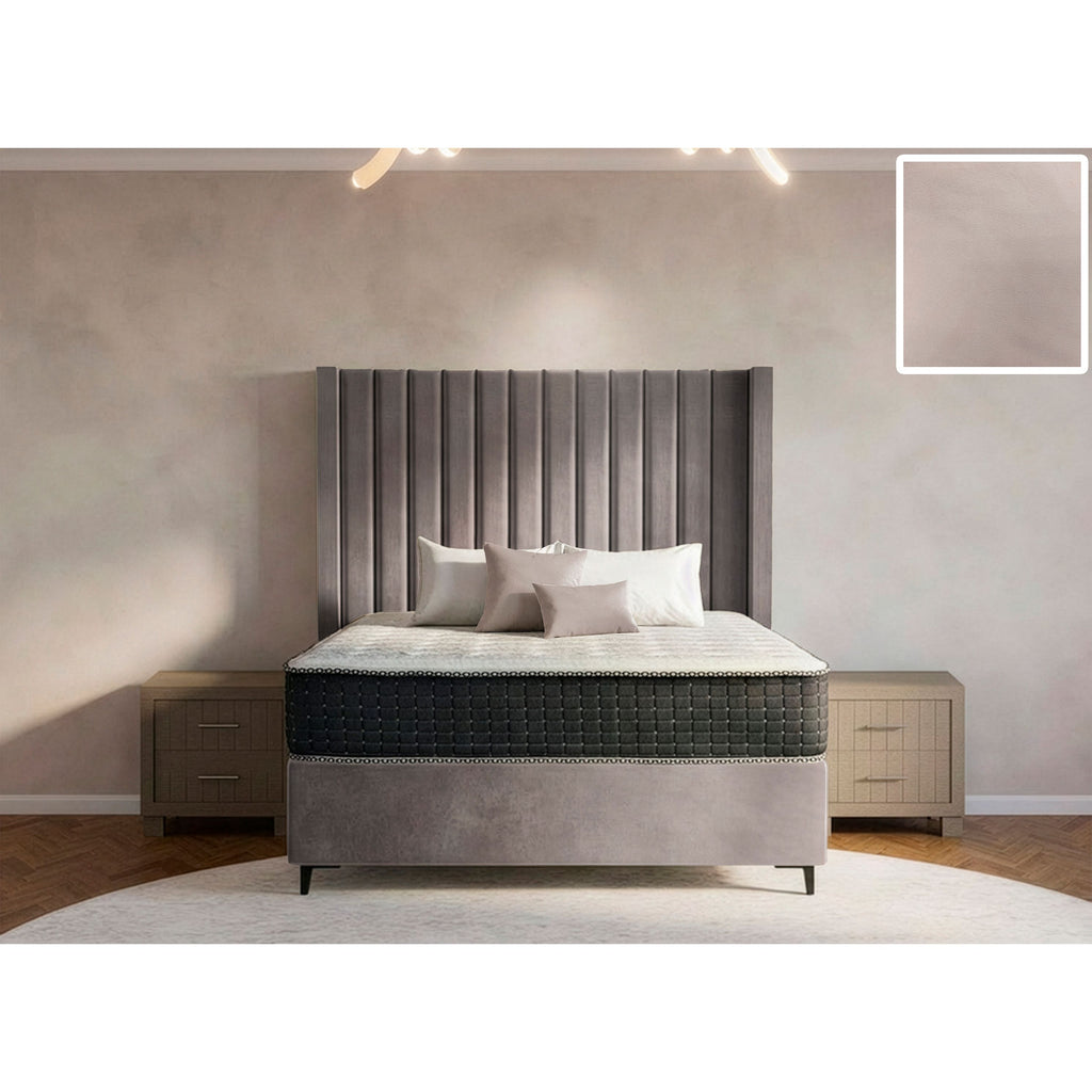 Majestic Side Wings Bed and Headboard