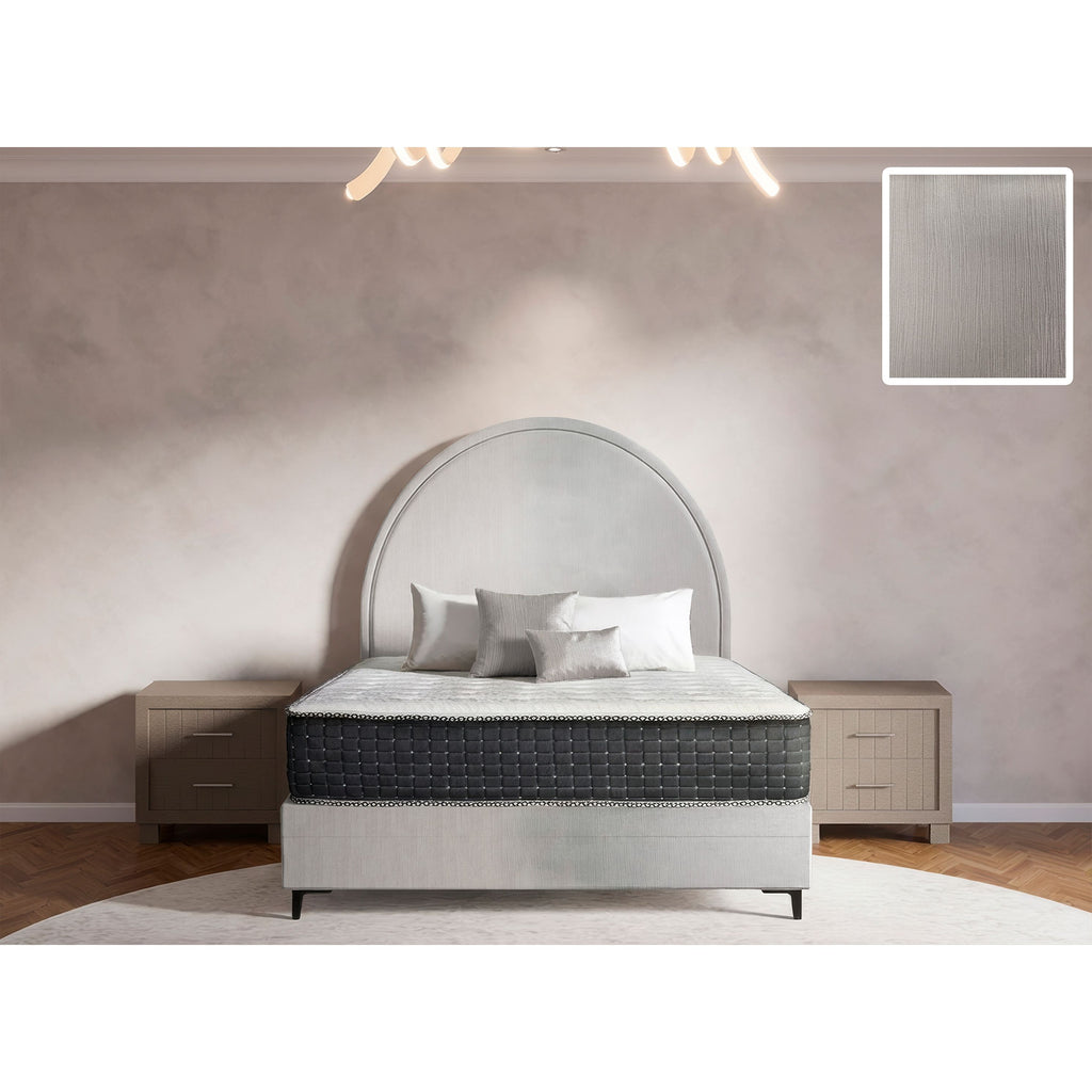Sphere Rimline Bed and Headboard