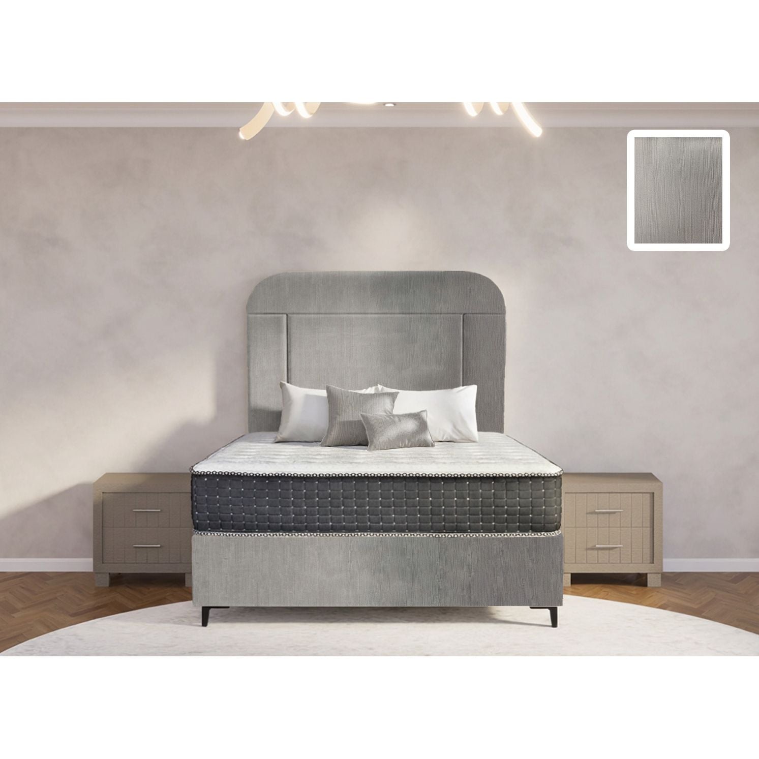 Mastic Heritage Bed and Headboard