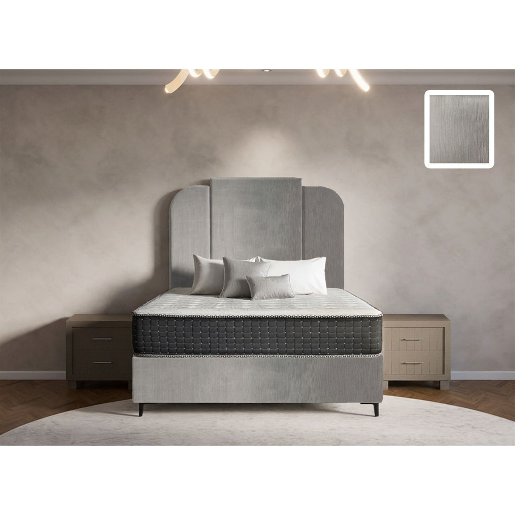 Wave Heritage Bed and Headboard