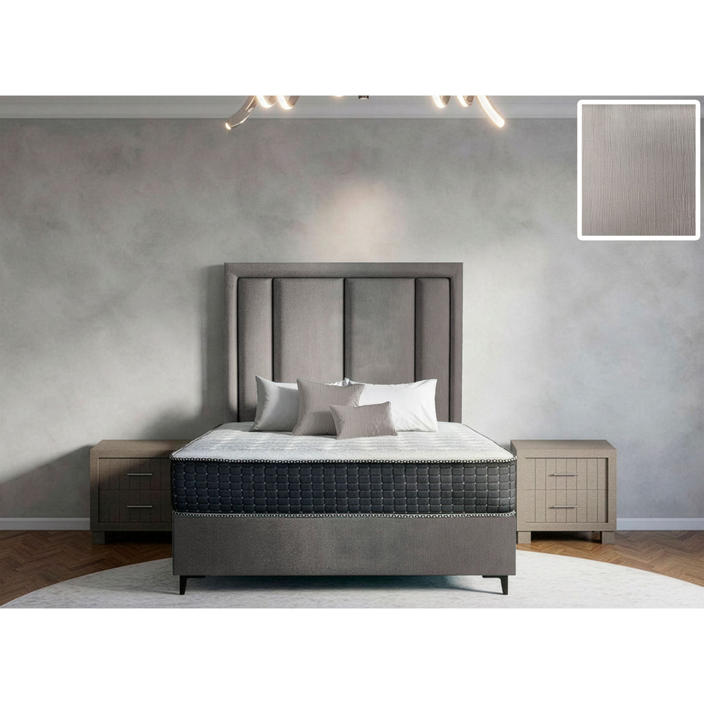 Axton Rimline Bed and Headboard