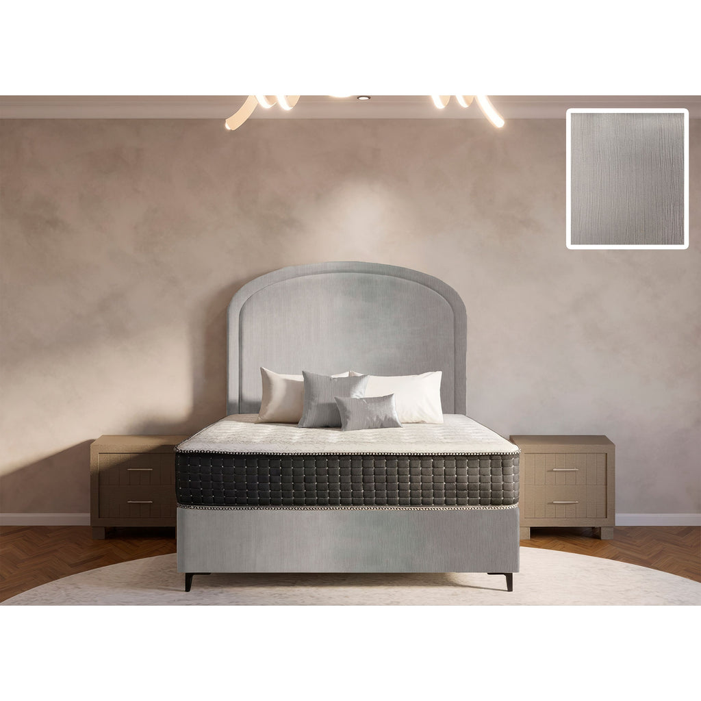 Meridian Rimline Bed and Headboard