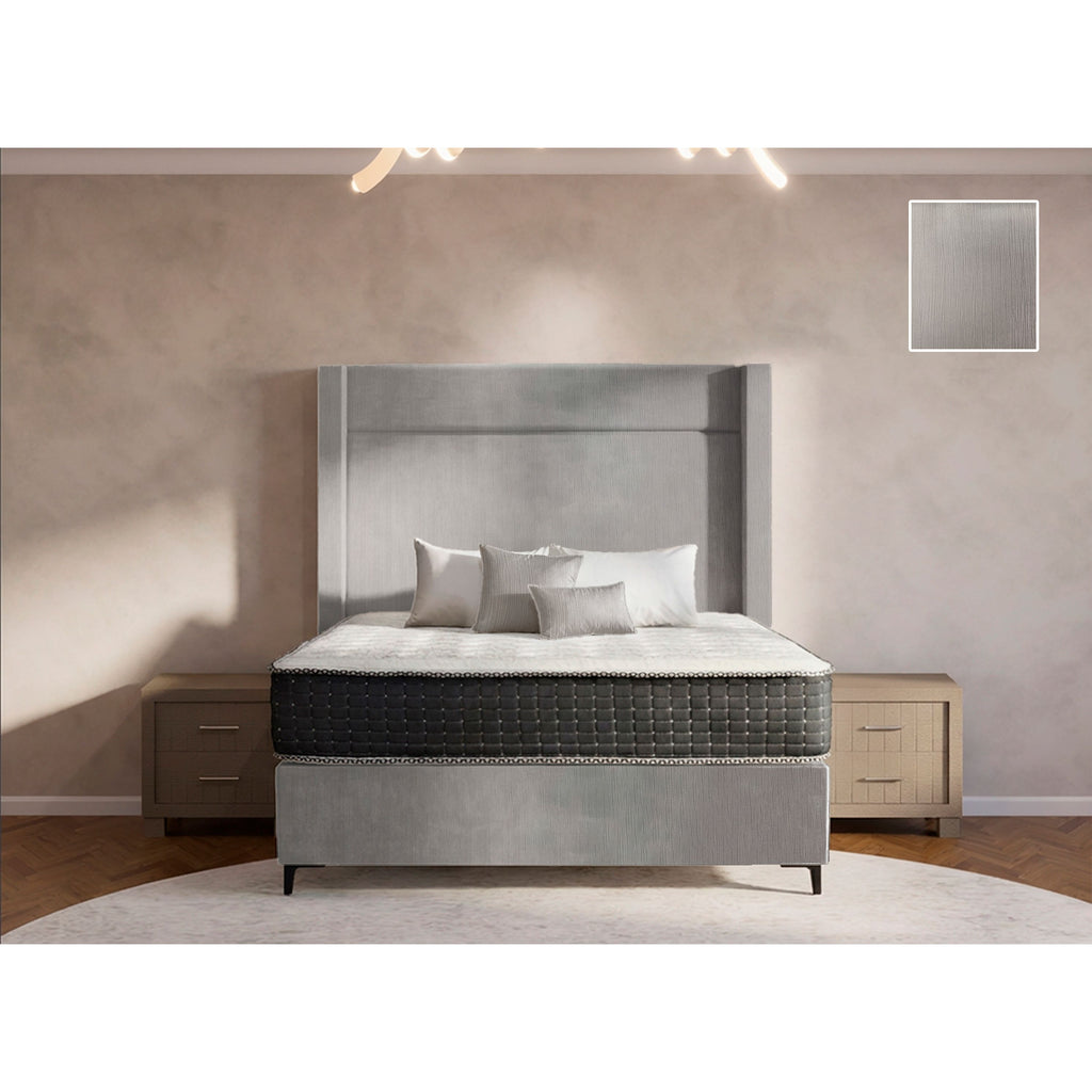 Eminence Side Wings Bed and Headboard