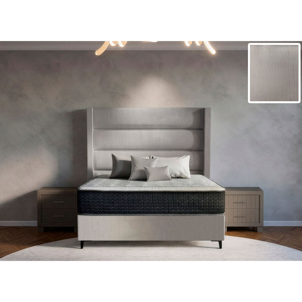 Concord Side Wings Bed and Headboard