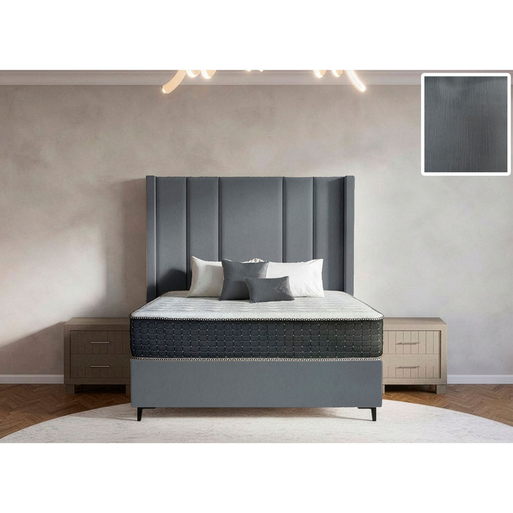 Windsor Side Wings Bed and Headboard