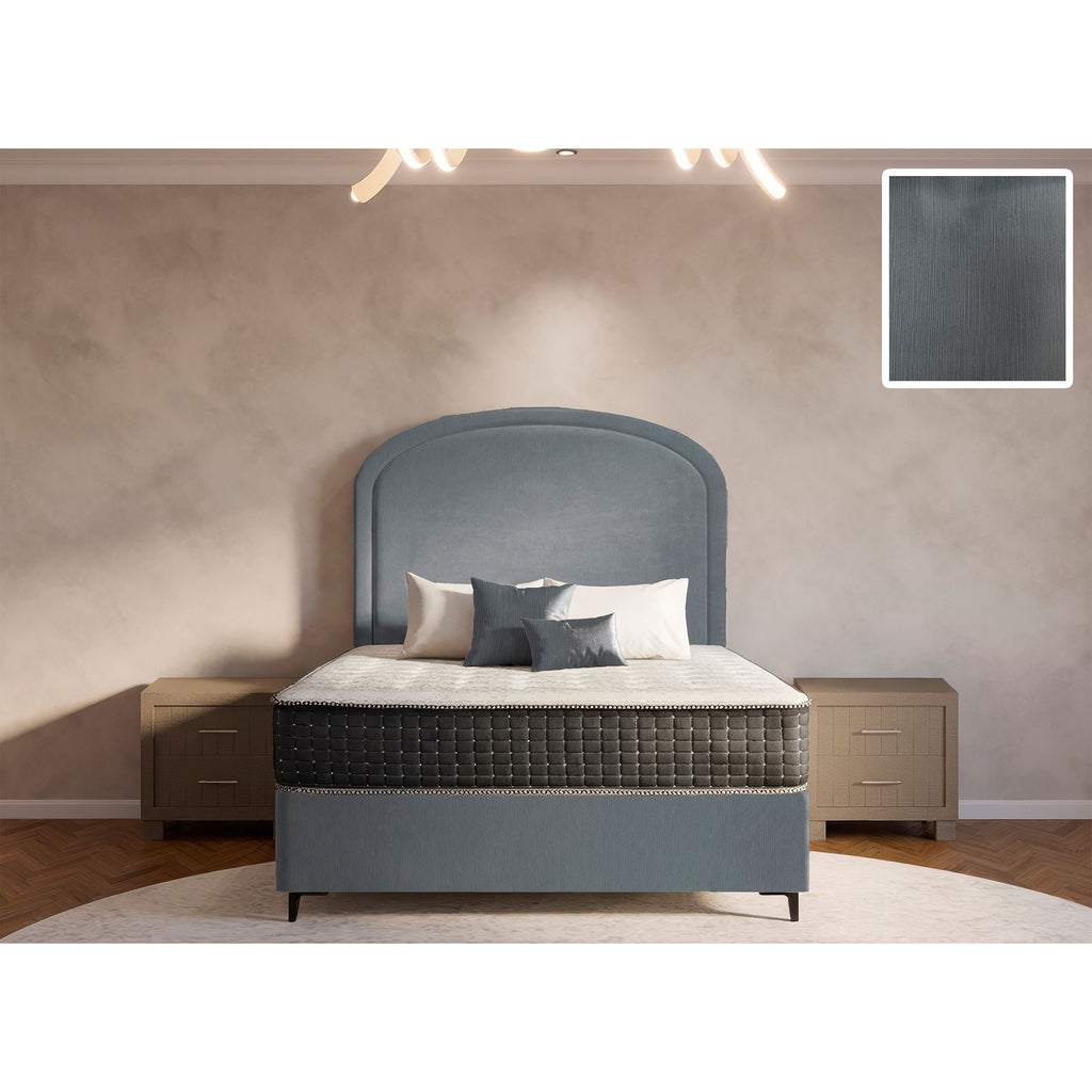 Meridian Rimline Bed and Headboard