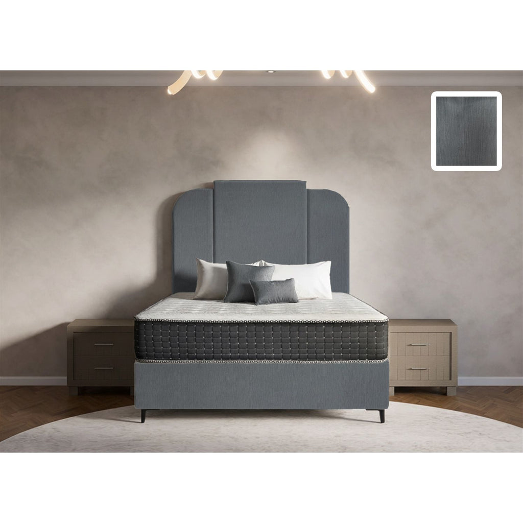 Wave Heritage Bed and Headboard