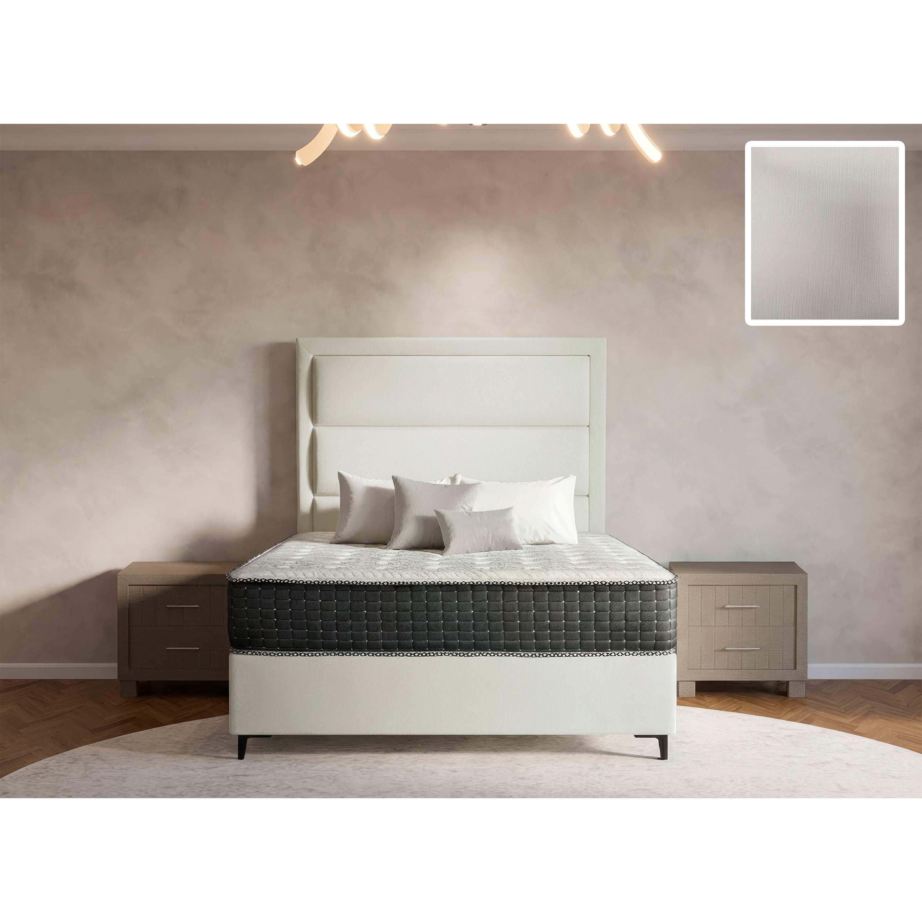Concord Rimline Bed and Headboard