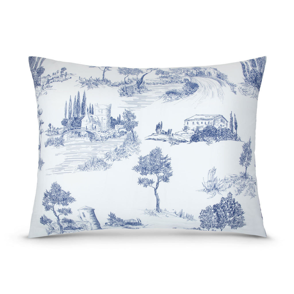 The Paris Duvet Cover Bedding Set - Cobalt Blue