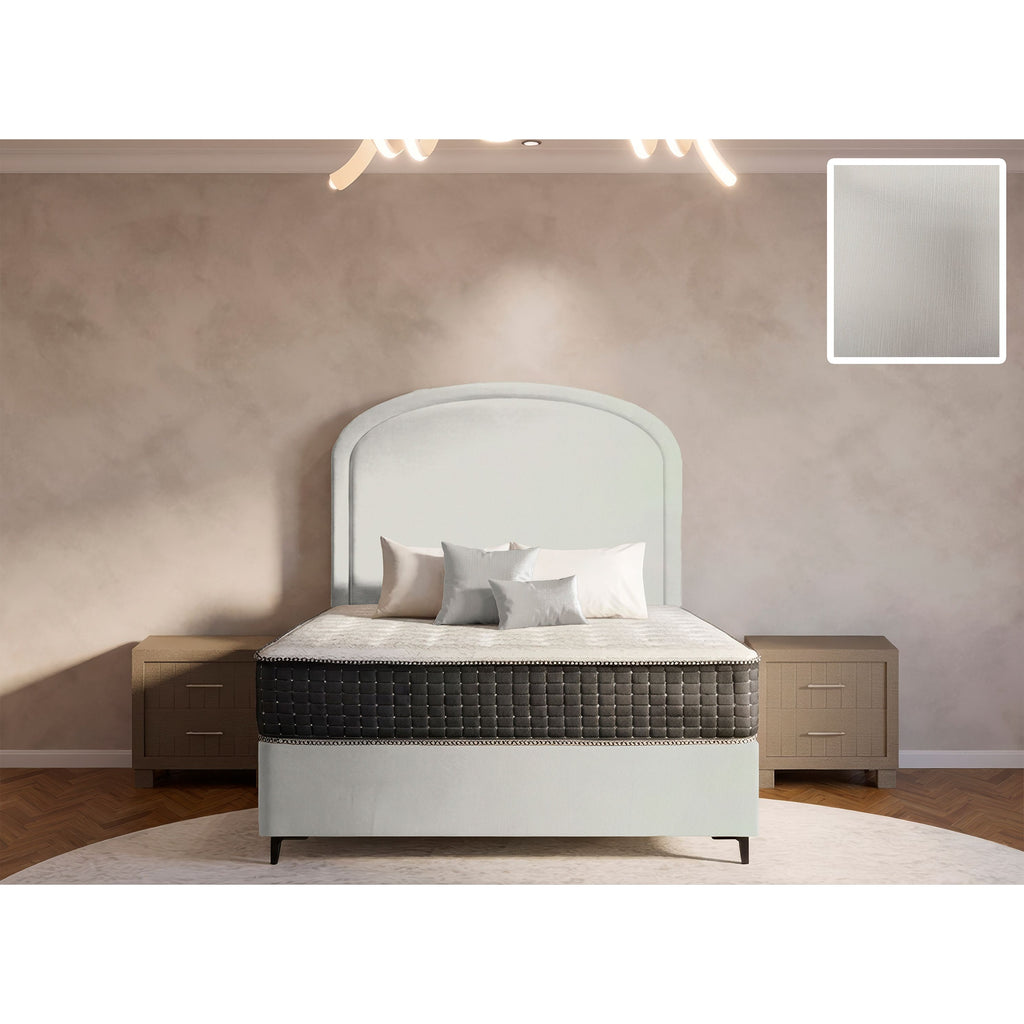 Meridian Rimline Bed and Headboard