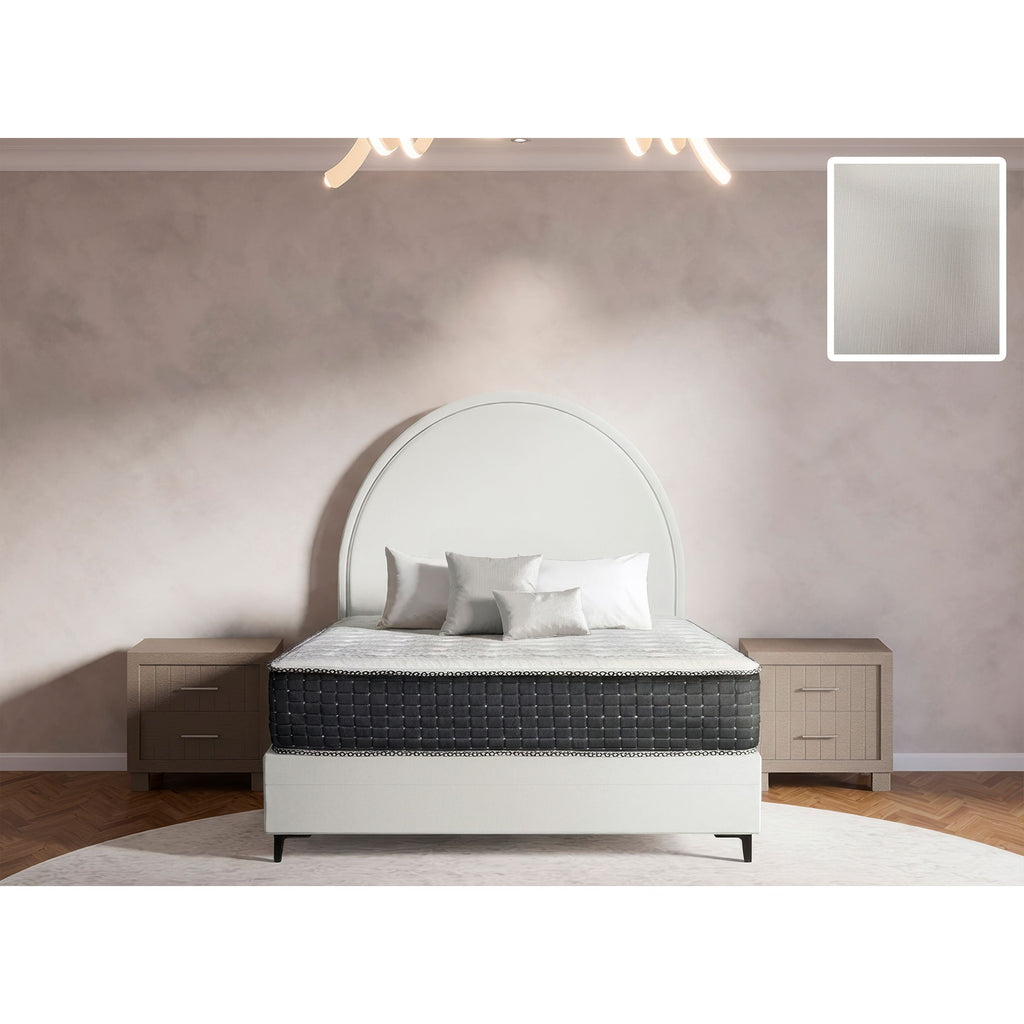 Sphere Rimline Bed and Headboard