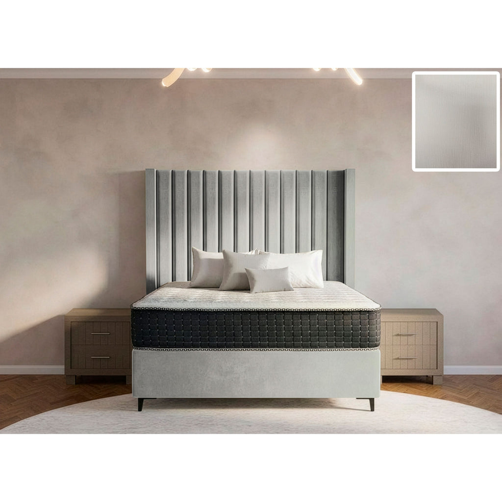 Majestic Side Wings Bed and Headboard