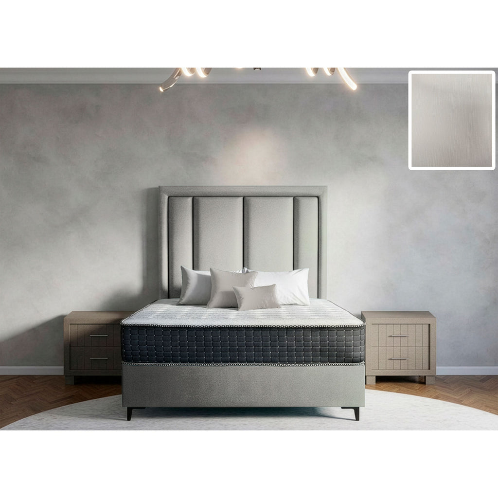 Axton Rimline Bed and Headboard