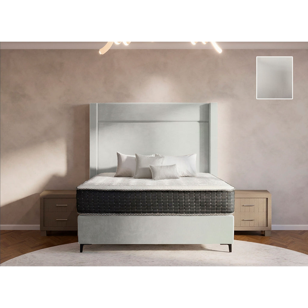 Eminence Side Wings Bed and Headboard