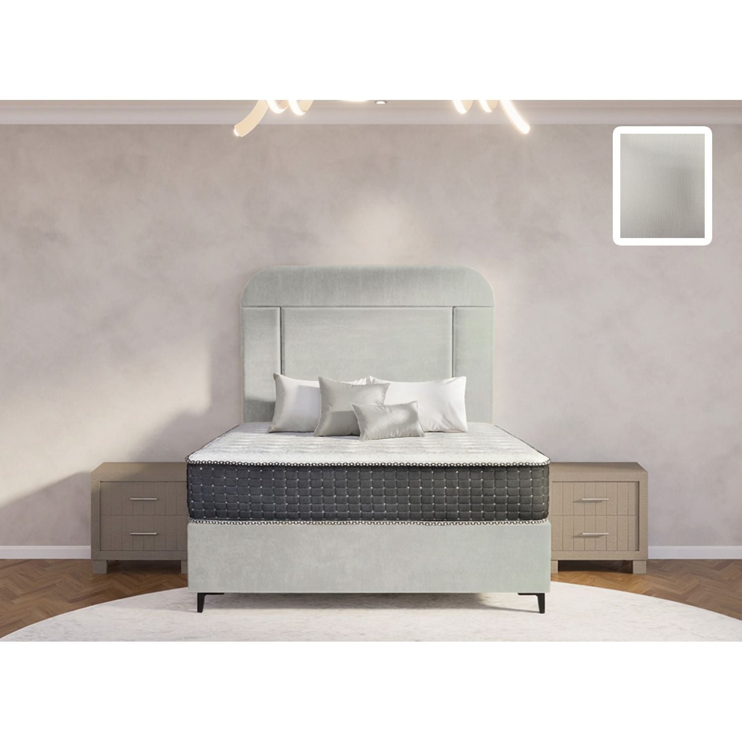 Mastic Heritage Bed and Headboard