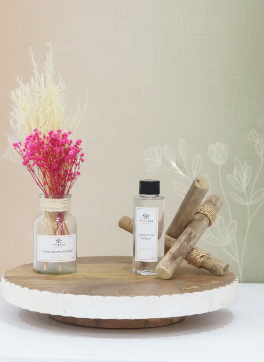 Flower Reed Diffuser,  White Flower Scent