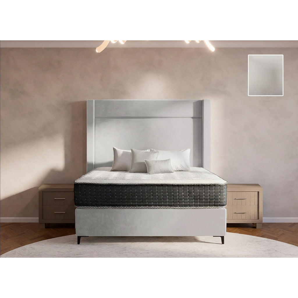 Eminence Side Wings Bed and Headboard