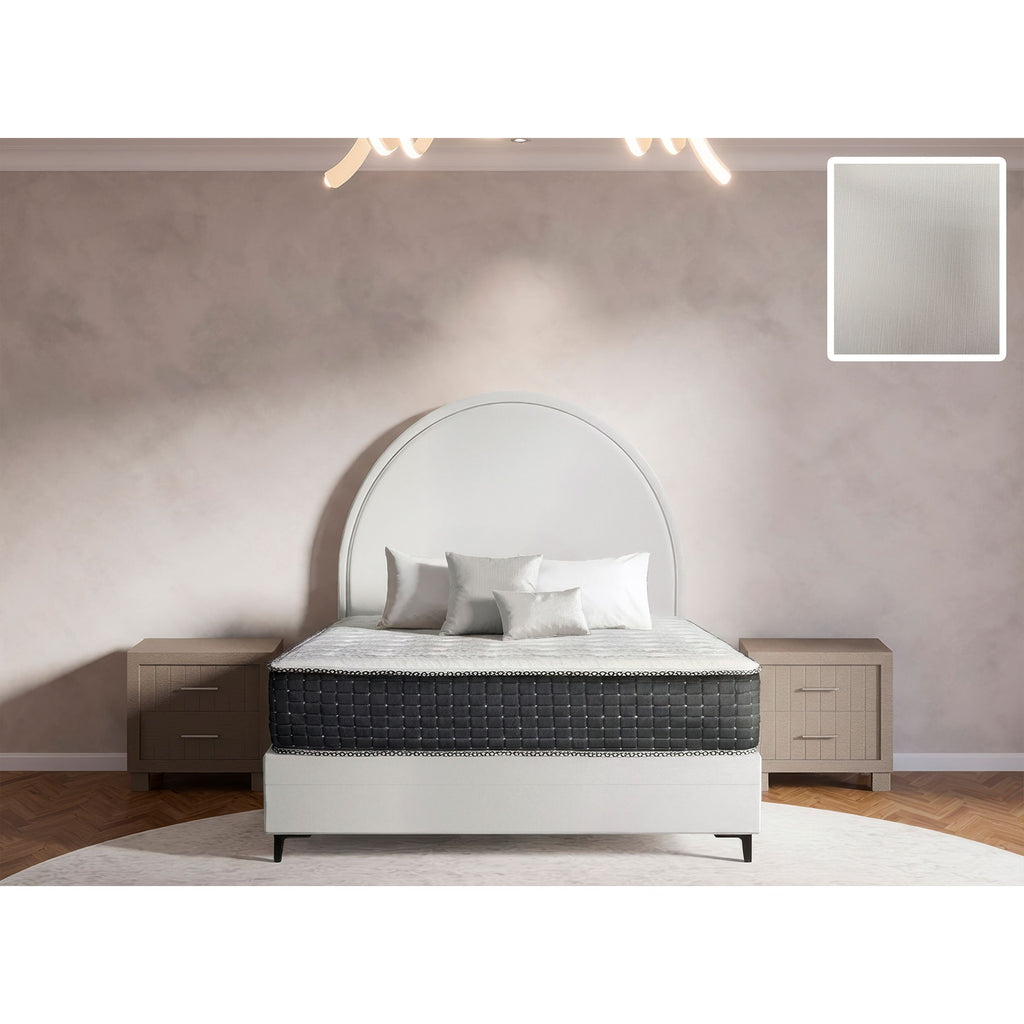Sphere Rimline Bed and Headboard