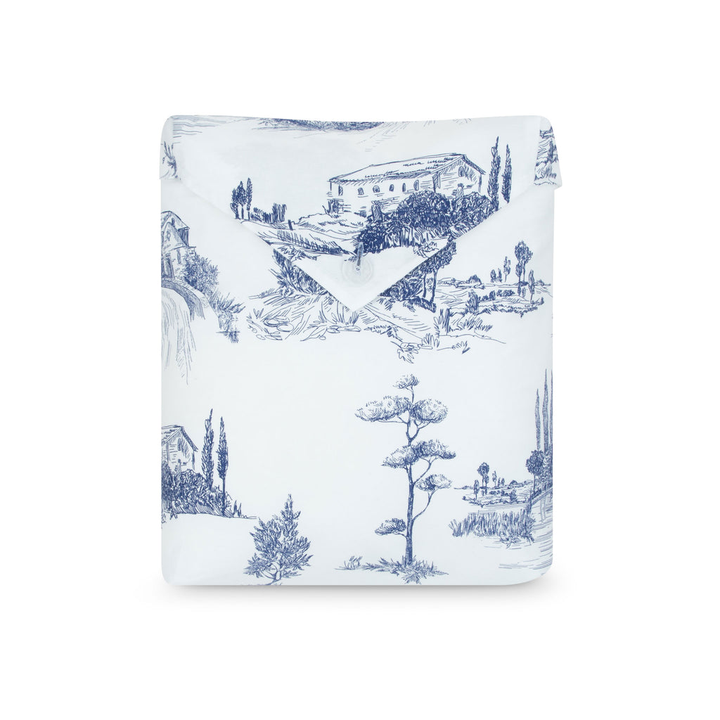 The Paris Duvet Cover Bedding Set - Cobalt Blue