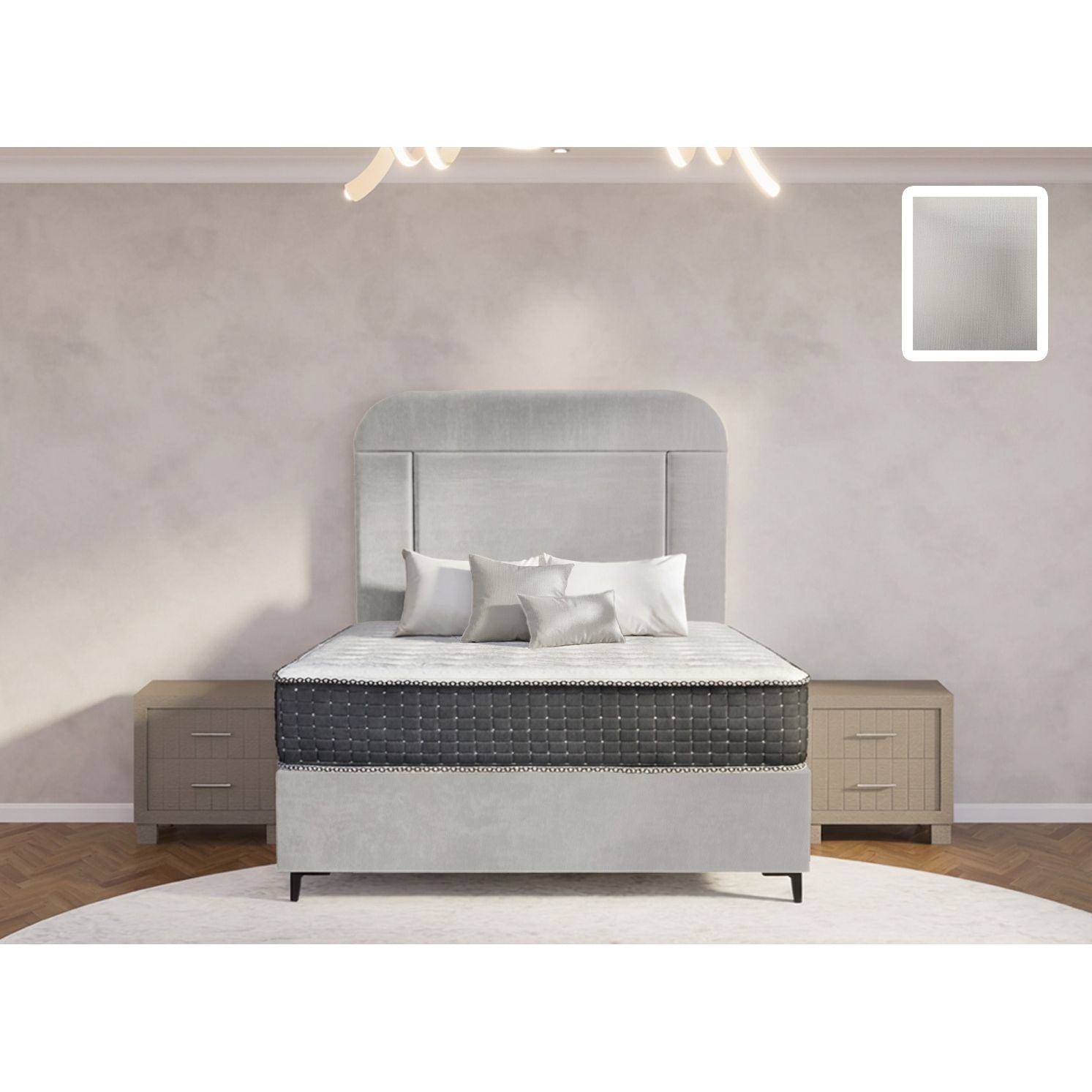Mastic Heritage Bed and Headboard