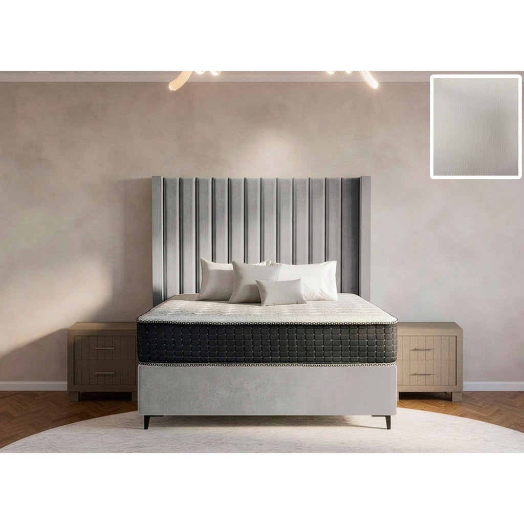 Majestic Side Wings Bed and Headboard