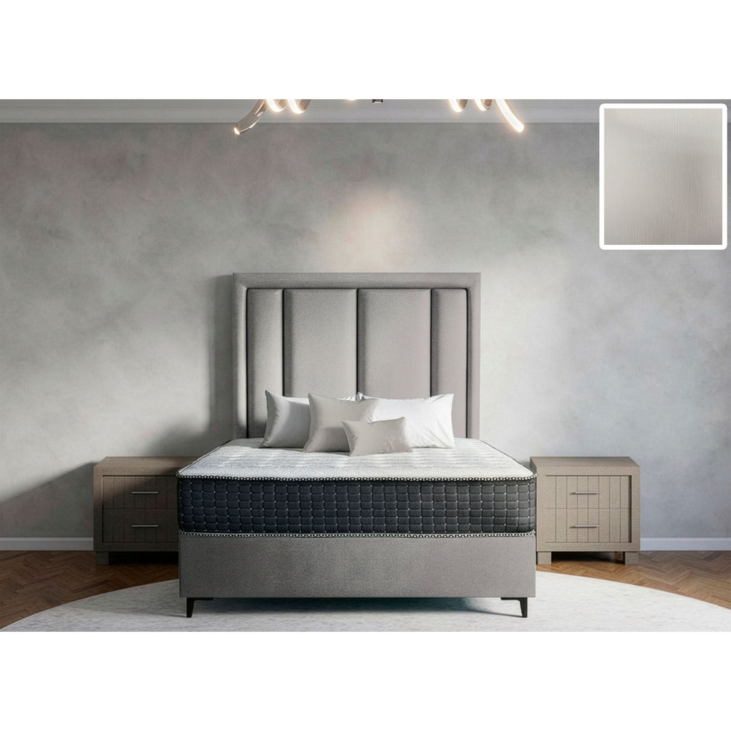 Axton Rimline Bed and Headboard
