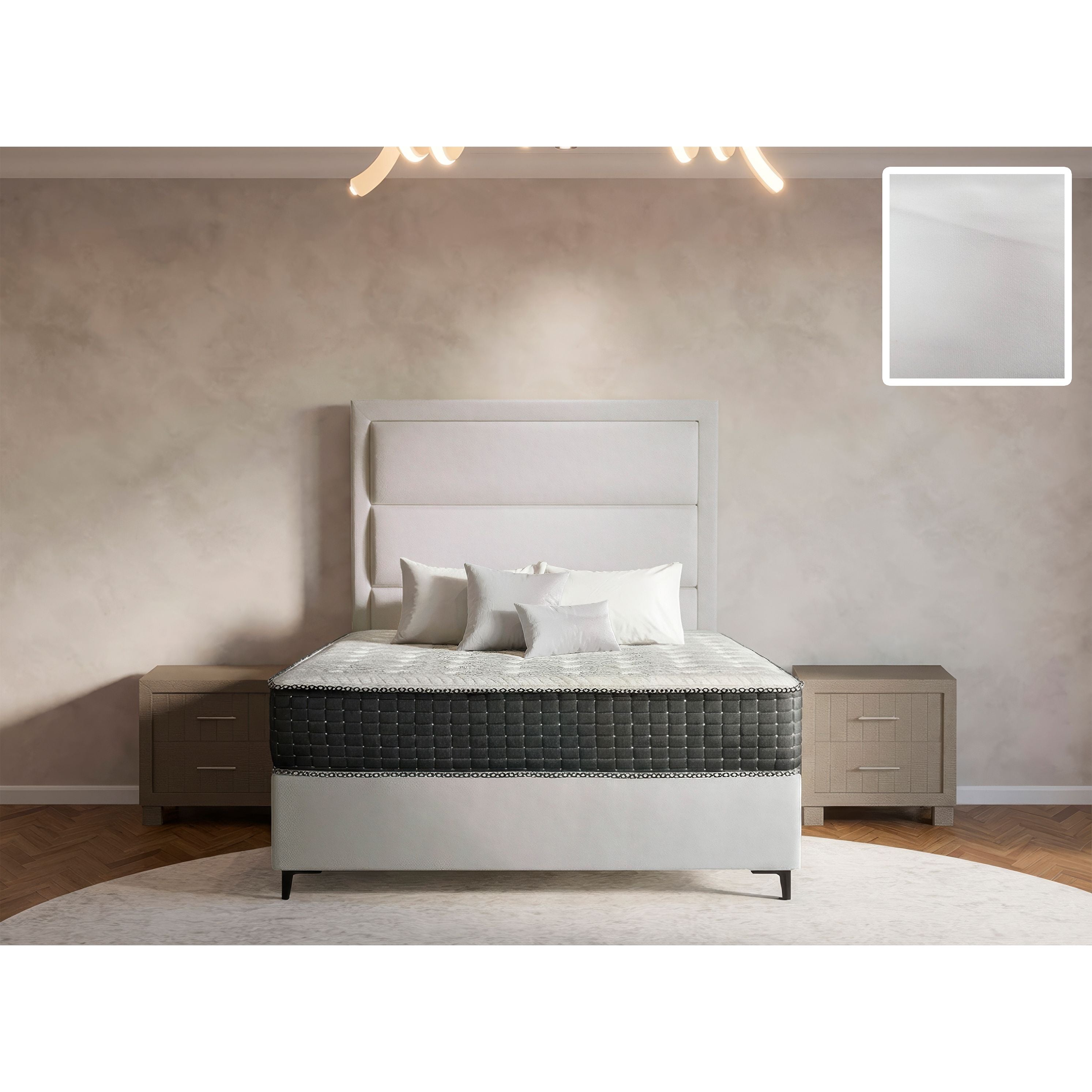 Concord Rimline Bed and Headboard