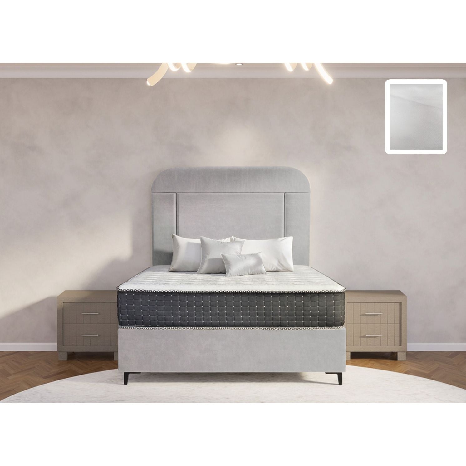Mastic Heritage Bed and Headboard