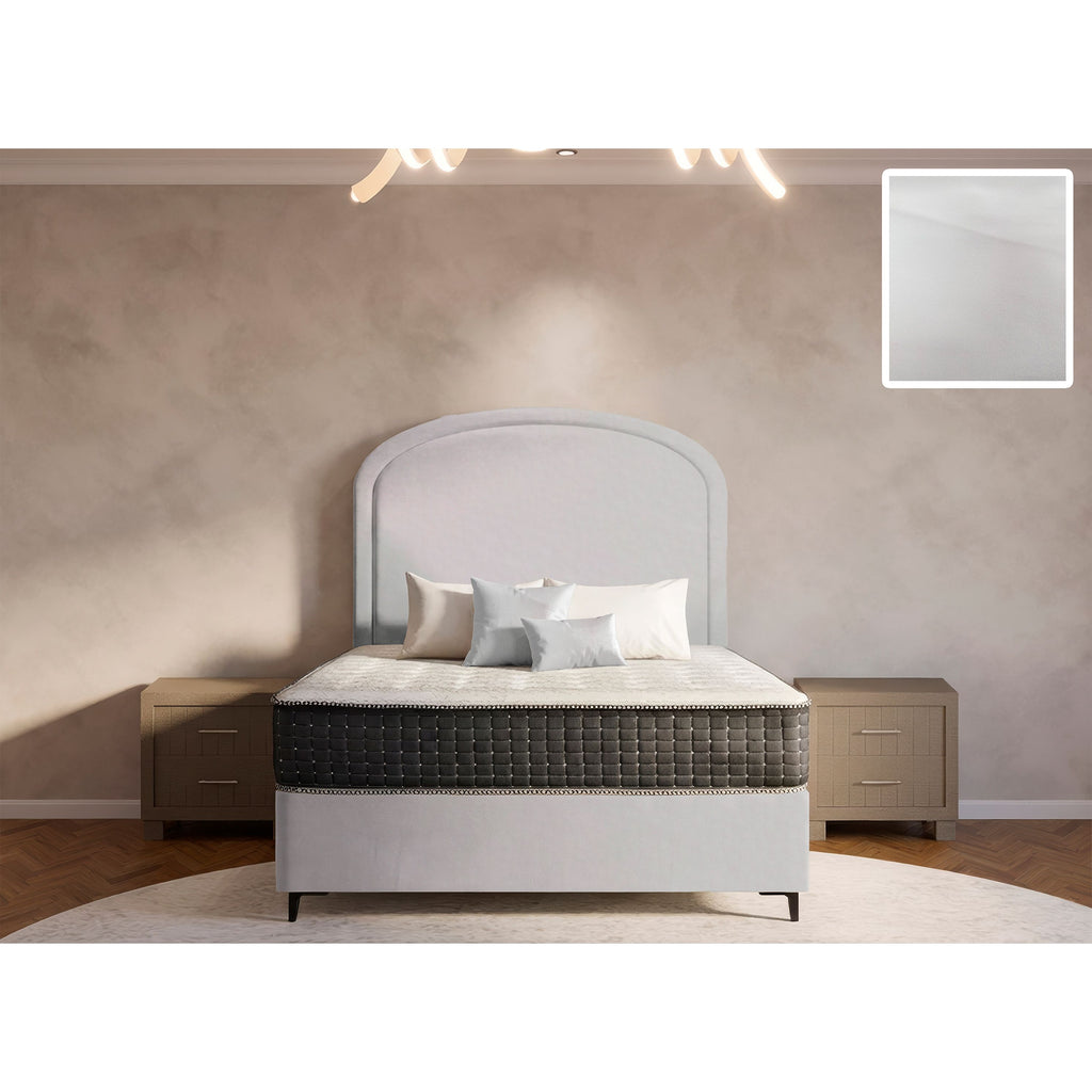 Meridian Rimline Bed and Headboard
