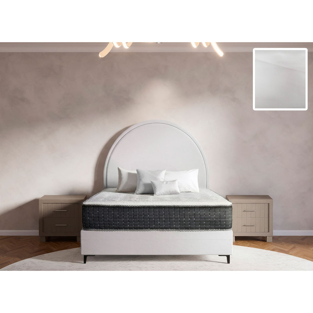 Sphere Rimline Bed and Headboard