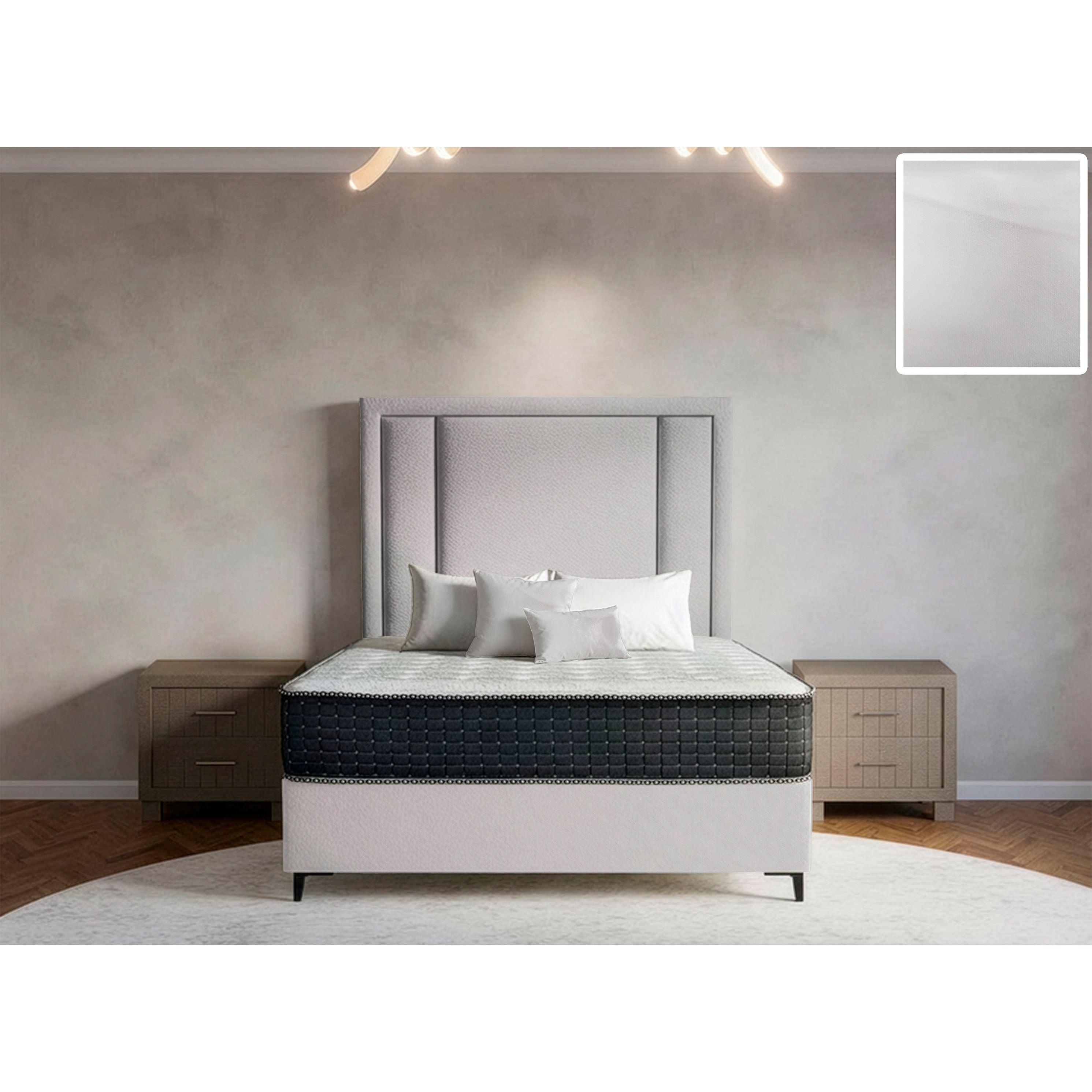 Apex Rimline Bed and Headboard