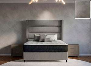 Concord Side Wings Bed and Headboard