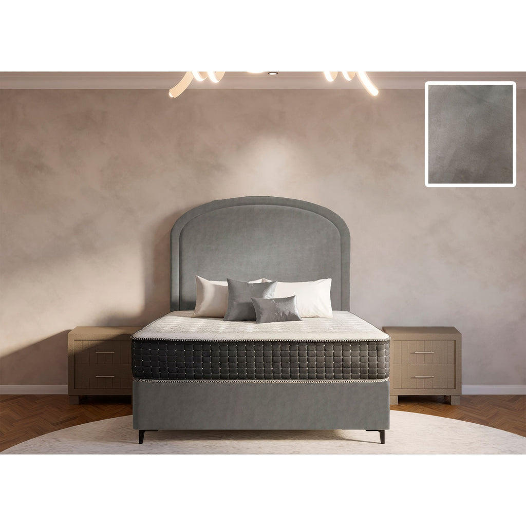 Meridian Rimline Bed and Headboard