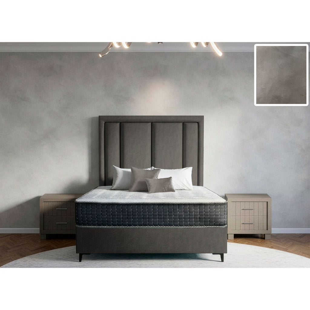 Axton Rimline Bed and Headboard