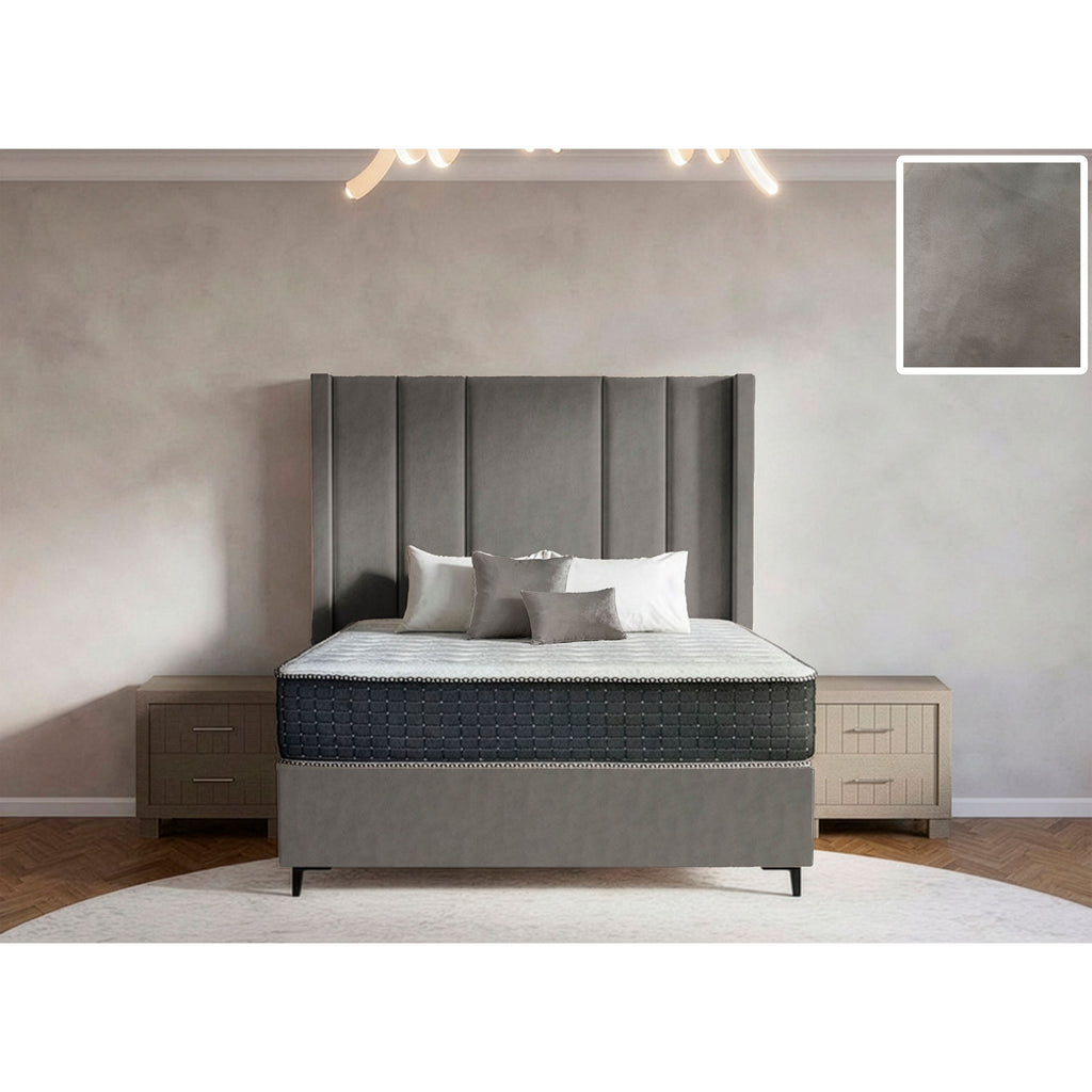 Windsor Side Wings Bed and Headboard