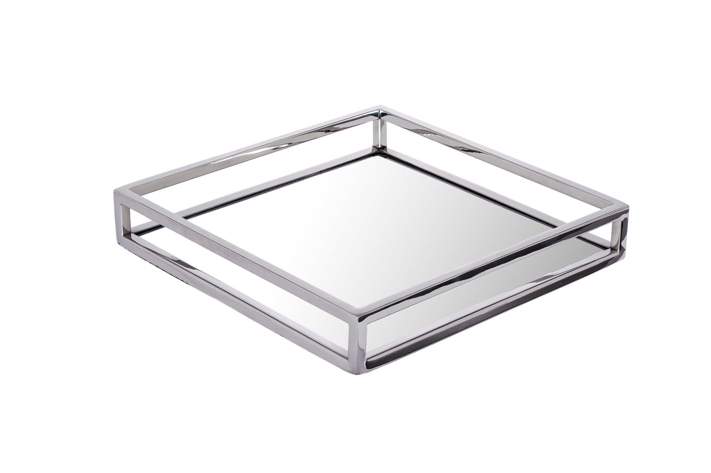 Square Mirror Tray