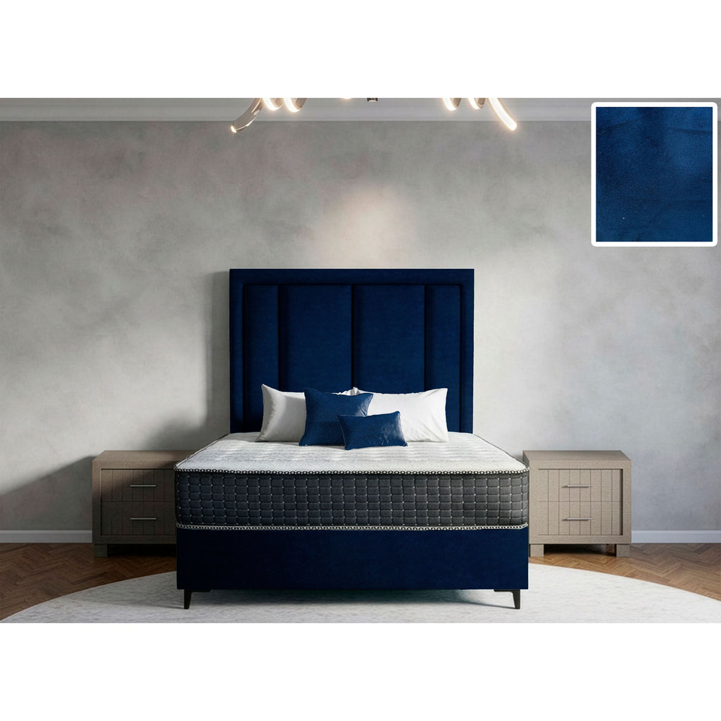 Axton Rimline Bed and Headboard