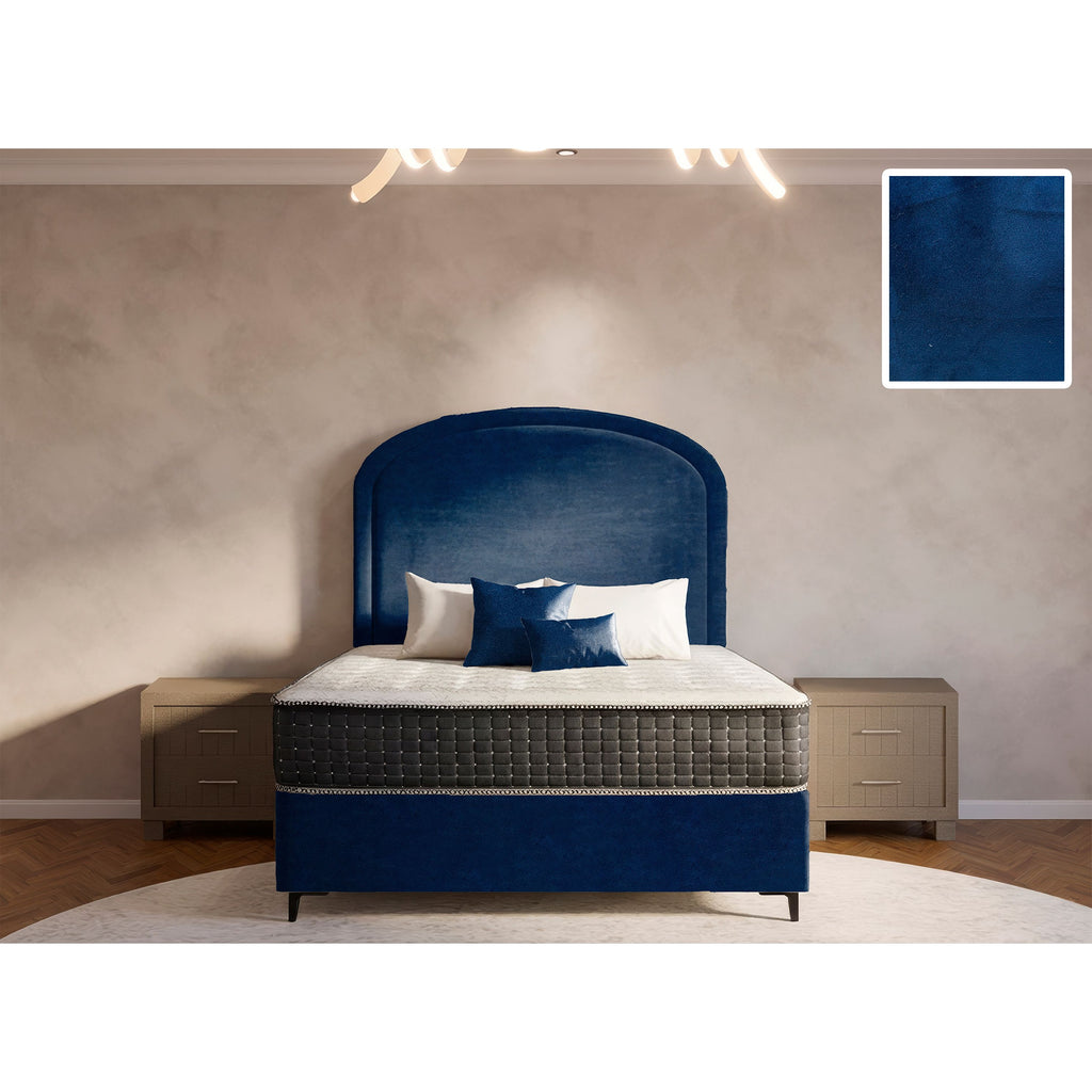 Meridian Rimline Bed and Headboard