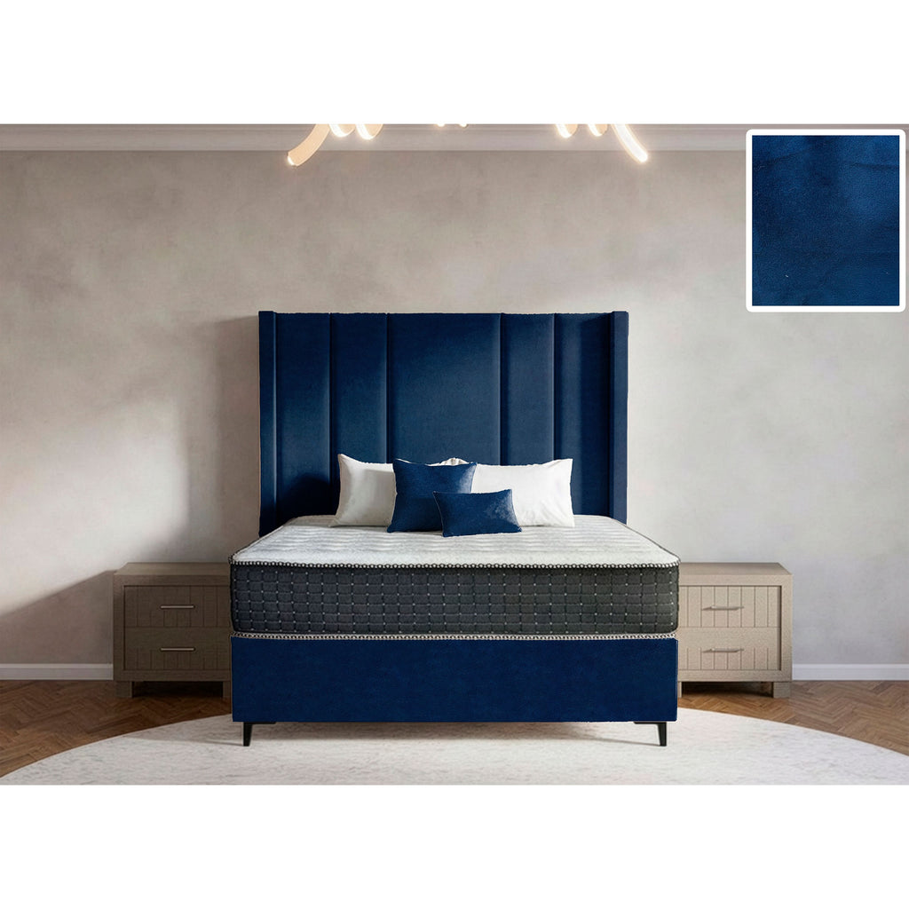 Windsor Side Wings Bed and Headboard
