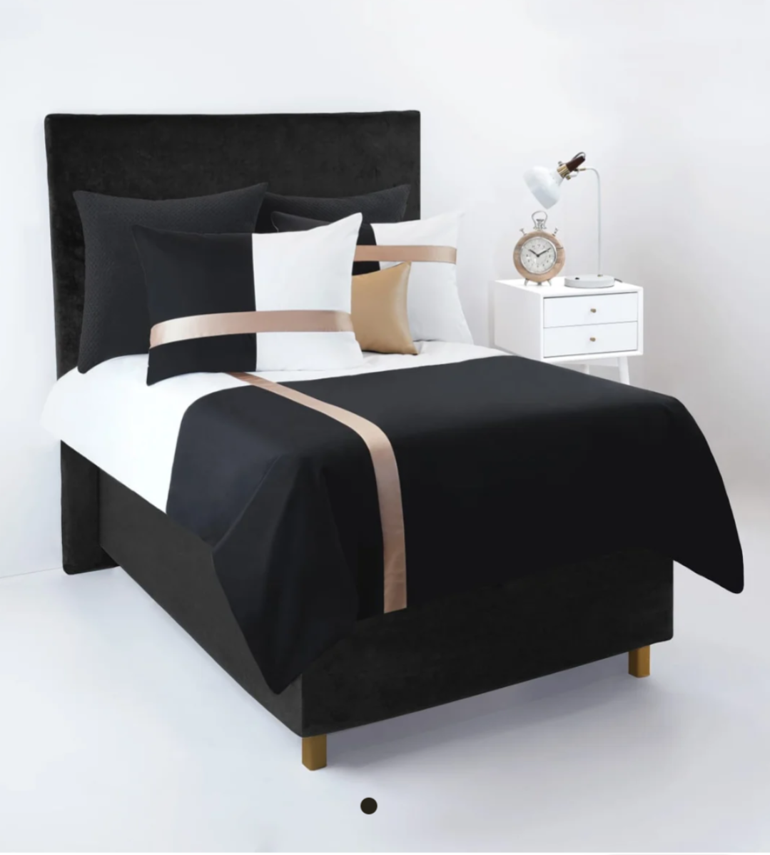Viking 400 Thread Cotton Sateen Duvet Cover Bedding Set