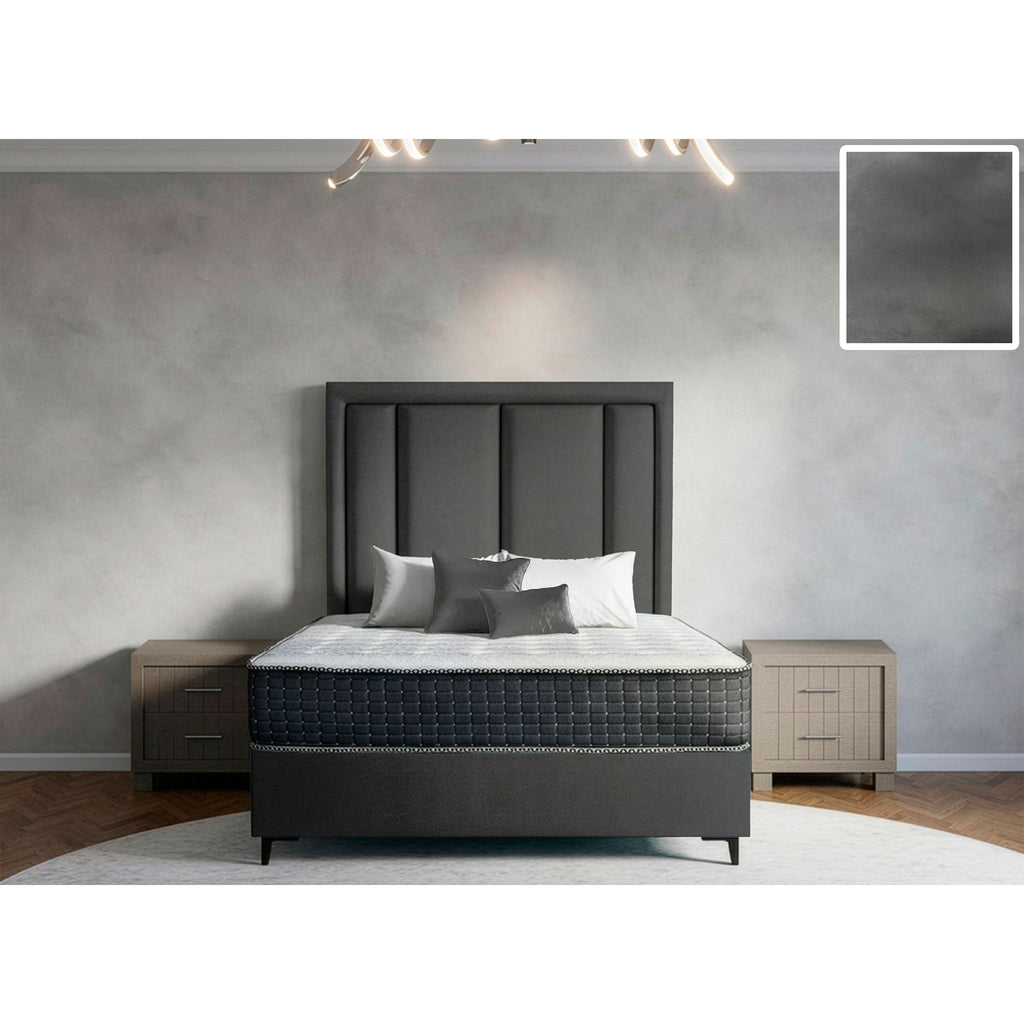 Axton Rimline Bed and Headboard