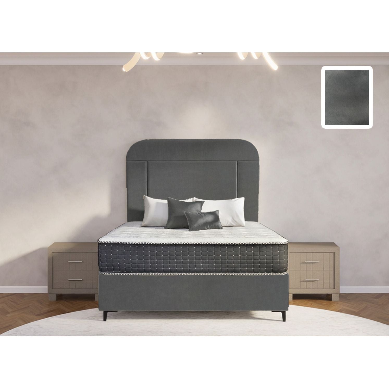 Mastic Heritage Bed and Headboard