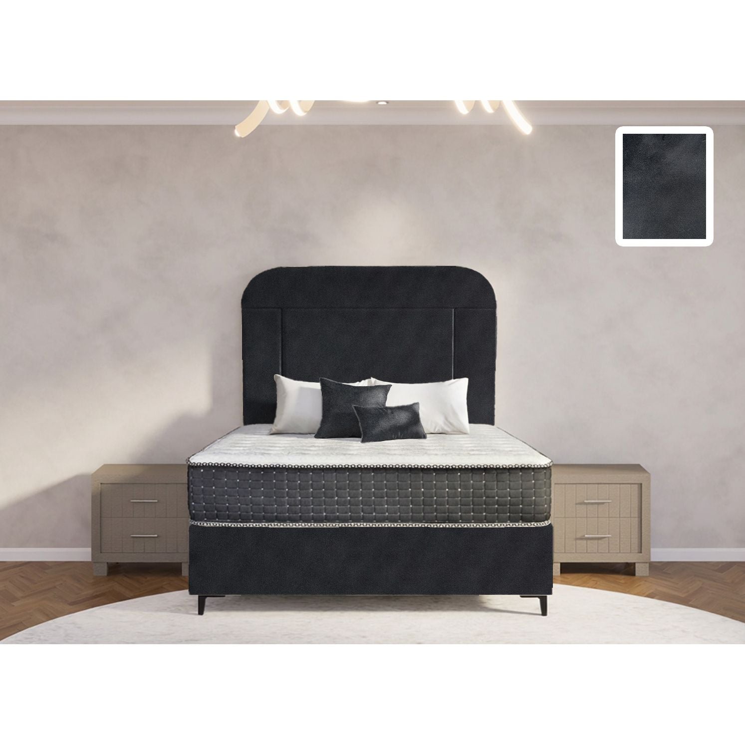 Mastic Heritage Bed and Headboard